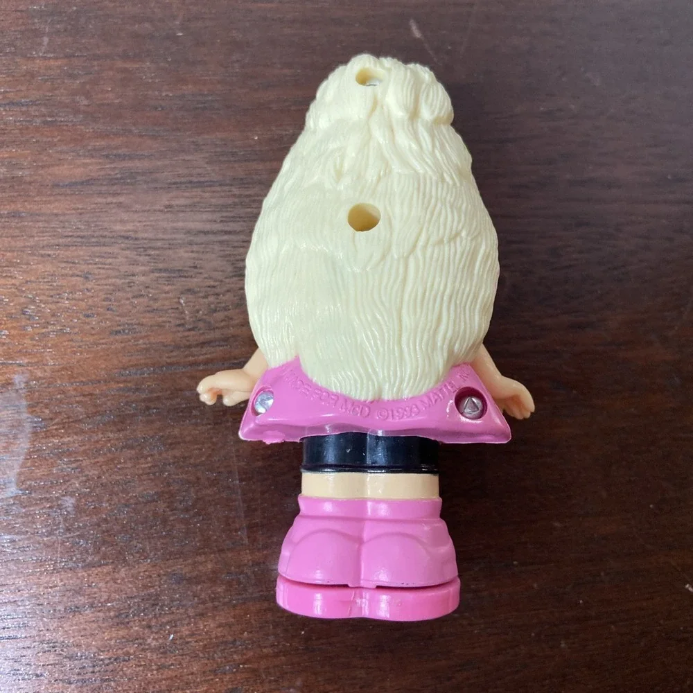 1993 Mattel Sally Secrets Totally Toy Paper Punch Doll McDonald's Happy Meal Toy